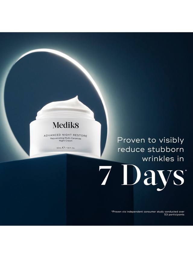 Medik8 Advanced Night Restore Rejuvenating Multi-Ceramide Night Cream, 50ml