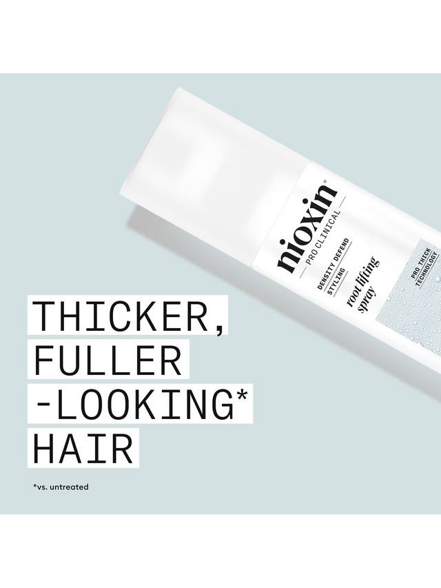 Nioxin Pro Clinical Density Defend Styling Root Lifting Hair Thickening Spray, 150ml