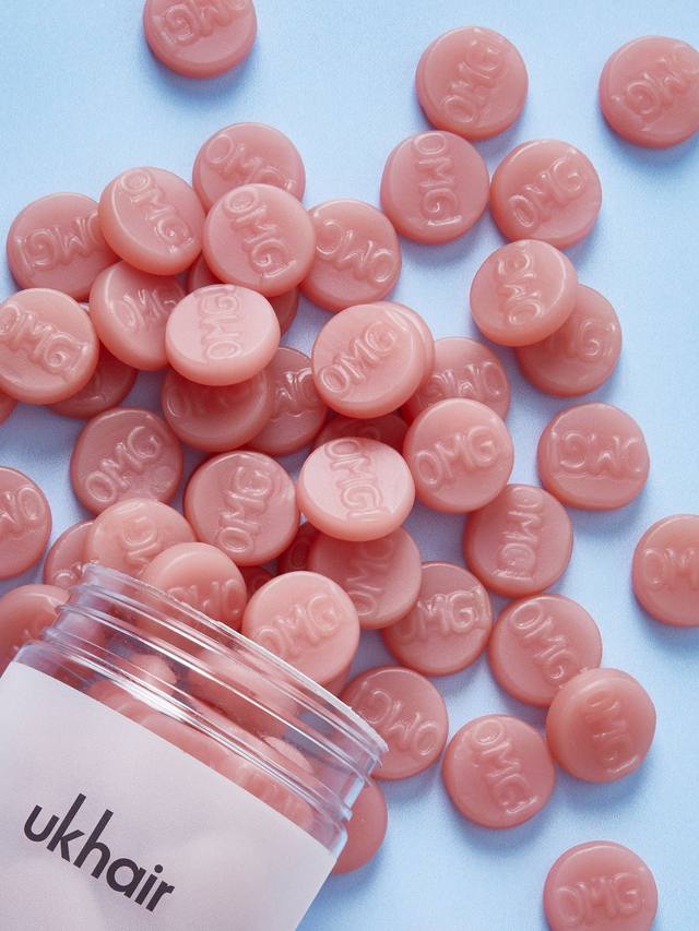 UKLASH UKHAIR Hair Vitamins, x 60