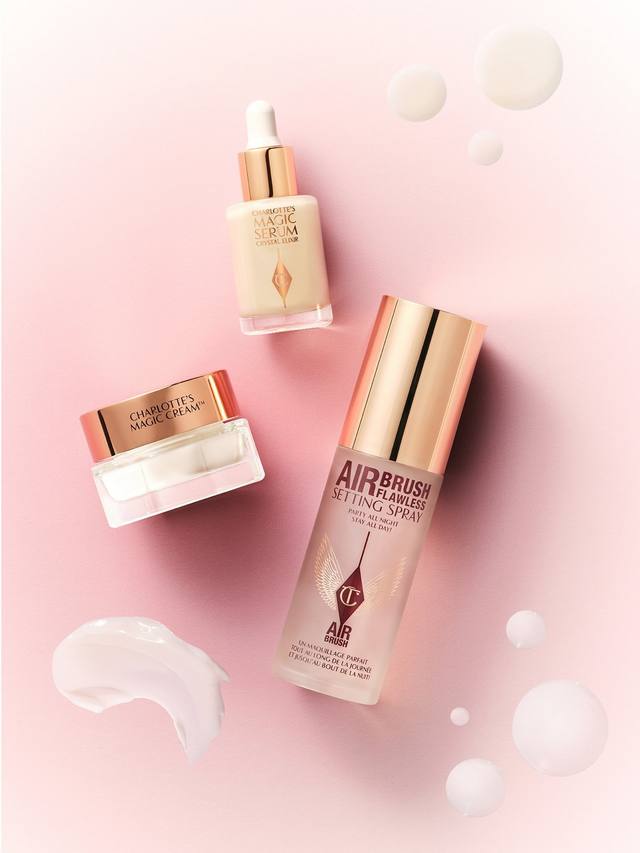 Charlotte Tilbury Immediate Skin Revival + Flawless Base Kit Skincare Gift Set