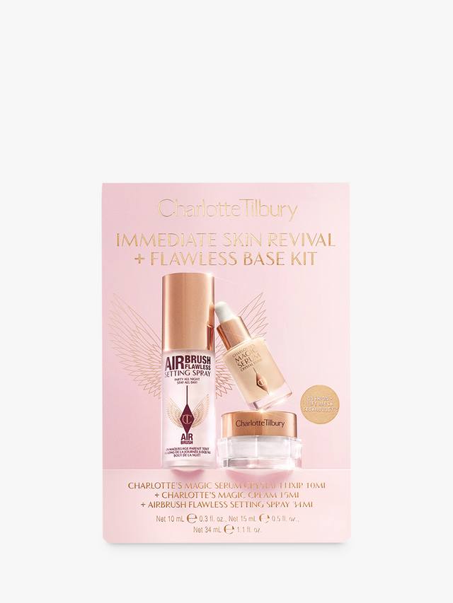 Charlotte Tilbury Immediate Skin Revival + Flawless Base Kit Skincare Gift Set